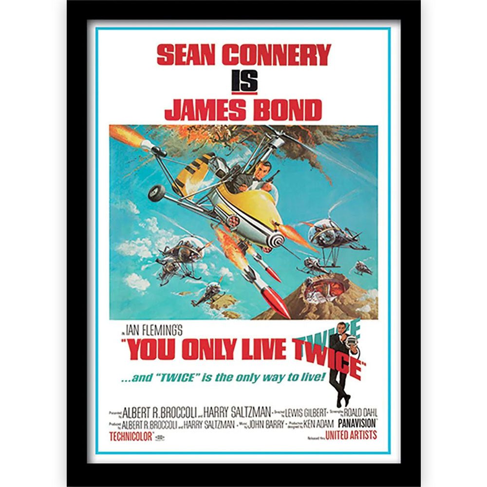 JAMES BOND ジェームズボンド - You Only Live Twice / インテリア額 - PGS